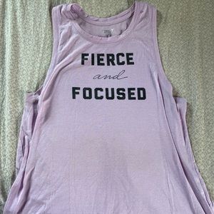 Purple Workout Tank 🌵